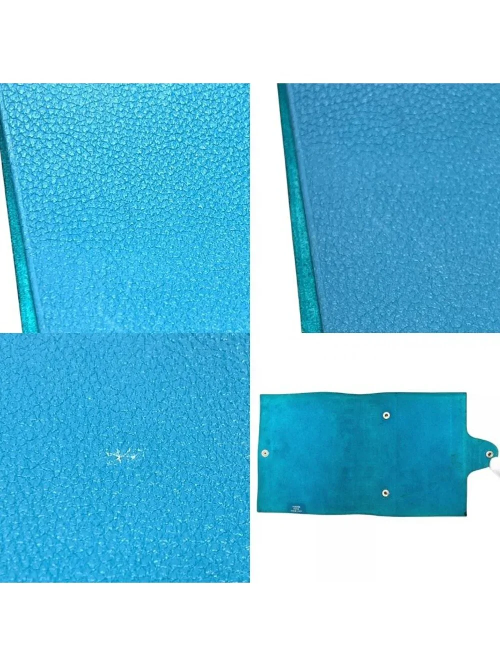 Hermes Notebook Cover Ulysse PM Togo Blue Agenda